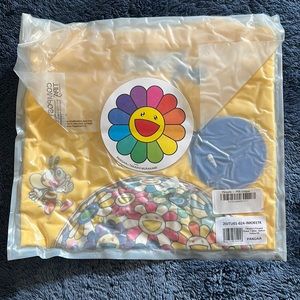 Yellow Pangaia X Takashi Murakami shirt. Size XS.